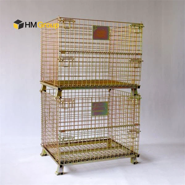 Collapsible Wire Mesh Containers